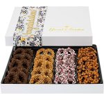 Chocolate Covered Pretzels - Graduation Congratulations Gift Basket - Congrats Gift Box - Engagement, House Warming