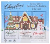 Chocolove Holiday Collection Chocolate Bars, 9.6 OZ