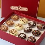 CHOKOLATTA Gourmet Covered Oreos Gift Baskets | 12 Cookies Chocolate Box | Prime Holiday Gifts, Basket Delivery Ideas From Son For Mom Dad Wife Sister Daughter Women