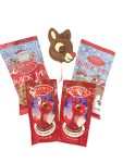 Christmas Rudolph The Red Nosed Reindeer Christmas Chocolate and Candy Gift Set/Stocking Stuffers For Kids and Children, Hot Cocoa, Snack Mix and Chocolate Lollipop