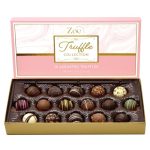 CRAVINGS BY ZOE Chocolate Truffles Gift Box | 16 Count | Dark, Milk & White Chocolate Candy Variety Pack | Gourmet Assorted Chocolate Gift Basket | Birthday Gifts for Women & Men