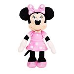 Disney Junior Mickey Mouse Bean Plush Minnie Mouse Stuffed Animal, Officially Licensed Kids Toys for Ages 2 Up by Just Play , 9 Inch