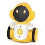 GILOBABY Robot Toys, Rechargeable Smart Talking Robots for Kids, Intelligent Robot with Voice Controlled Touch Sensor, Singing, Dancing, Recording, Repeat, Birthday Gifts for Boys Girls Ages 6+ Years