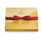 Godiva Assorted Chocolate Holiday Gold Gift Box - 18 Piece Gourmet Chocolate Selection, Chocolate Gift Box for Festive Celebrations