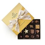 Godiva Chocolatier Assorted Chocolate Gold Gift Box, Thank You Ribbon, 19 Pieces, 7.2 ounces