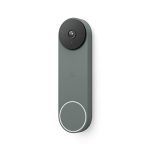 Google Nest Doorbell (Battery) - Wireless Doorbell Camera -720p Video Doorbell - Ivy, 1 Count (Pack of 1)