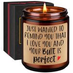 GSPY Scented Candles - Gifts for Wife, Romantic Gifts, I Love You Gifts for Her, Him - Funny Anniversary, Birthday, Christmas Gifts for Girlfriend, Wife, Husband, Boyfriend, Fiance, Women, GF