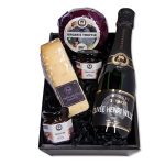 Henri Willig Gift set Tremendous Truffle with champagne