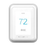 Honeywell Home T9 WiFi Smart Thermostat, Smart Room Sensor Ready, Touchscreen Display, Alexa and Google Assist White