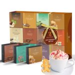 Hot Chocolate Gift Set - Flavoured Hot Chocolate Sachets, 12 Pack Hot Chocolate Gifts For Women Men Kids Adults, Gifts for Women, Men, Christmas Gifts For Men, Women, Gifts for Kids