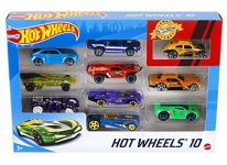 Hot Wheels Set of 10 1:64 Scale Toy Trucks and Cars for Kids and Collectors, Styles May Vary (Amazon Exclusive)