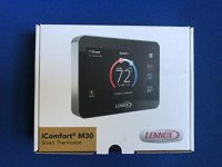 Lennox 15Z69 iComfort M30 Universal Smart Programmable Thermostat, 4.3" LCD Color Display, Geo-Fencing, Remote Access, Wi-Fi and Alexa Enabled