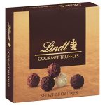 Lindt Gourmet Chocolate Truffles Gift Box, Assorted Chocolate Truffles, Great for gift giving, 2.8 Ounces