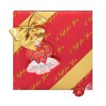 Lindt LINDOR Holiday Milk Chocolate Candy Truffles Wrapped Gift Box, 10.1 oz. (2023)