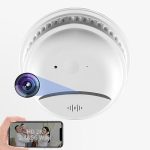 LUOHE Spy Camera Hidden Camera - Smoke Detector Camera - 2K HD Wireless Secret Camera - Support 2.4G&5GHz WiFi Nanny Cam - Premium Indoor Hidden Security Camera Surveillance Spy Cam, Motion Detection