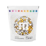 M&M'S Milk Chocolate Happy 60th Birthday Candy - 2lb of Bulk Candy with Printed Birthday Clipart, Perfect for Birthday Gifts, Cupcakes, Over The Hill Party Favors, Birthday Cake Toppers and Party Decorations