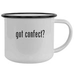 Molandra Products got confect? - 12oz Camping Mug Stainless Steel, Black