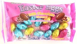 Palmer (1 Bag) Milk Chocolate Flavored Easter Eggs Rich Chocolaty Candy - Net Wt. 4.5 oz / 128 g