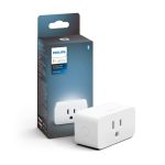 Philips Hue Smart Plug, White - 1 Pack - Turns Any Light Into a Smart Light - Control with Hue App - Compatible with Alexa, Google Assistant, and Apple HomeKit