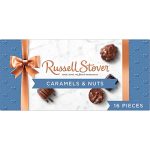 Russell Stover, Caramel and Nuts in Milk and Dark Chocolate, Assorted Chocolate Gift Box, 9.4 Ounce