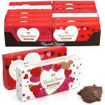 Russell Stover Valentine’s Day Chocolate – 12 Pack X 1.7 Ounce Special Valentines Chocolate Candy – Assorted Milk and Dark Chocolate Candy Box – Fresh and Delicious Valentine’s Day Chocolates for Him and Her