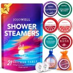 Shower Steamers Aromatherapy - 21Pcs Pure Essential Oil Shower Bombs Gifts for Women, Nasal Relief, Self Care, Birthday Gifts for Women, Gifts for Mom, Stocking Stuffers for Women