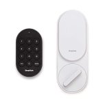 SimpliSafe Smartlock (White) - Compatible with SimpliSafe Home Security System - Latest Gen