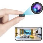 Small Wireless WiFi Camera Hidden Spy Security Cameras,Mini Nanny Cam Smart Home, Pet Dog Baby Camera Indoor Outdoor 1080P Remote Portable, Phone APP Room Camera