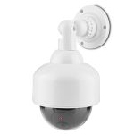 Sonew Dummy Camera, Wireless CCTV Anti-Theft Camera, Fake Dome Security Camera 360° Rotation Camera for Residential or Business Premises