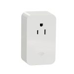 Square D by Schneider Electric Square D X Series WiFi Smart Plug Home Automation for Receptacle Outlets, Compatible with Alexa and Google Assistant, 15 Amp, Matte White (SQR621U1WHW)