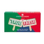 Talking Tables True or False Christmas Trivia Game | Fun Table Games for Families, Kids, Adults, Office Party Entertainment, Stocking Stuffer, Xmas Eve Box Filler, Gifts for Him or Her