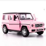 TGRCM-CZ 1/36 Scale G63 Casting Car Model, Zinc Alloy Toy Car for Kids, Pull Back Vehicles Toy Car for Toddlers Kids Boys Girls Gift (Pink)