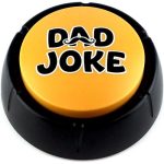 The Ultimate Dad Joke Button | Over 50+ Hilarious Dad Jokes | Unique Gift Box Included