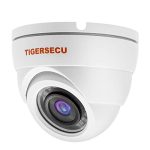 TIGERSECU Super HD 1080P Wide Angle Dome Security Camera with OSD Switch, 4-in-1 for TVI/CVI/AHD/CVBS/D1 DVR, Indoor/Outdoor Use, Motion Detection (Power Supply and Coaxial Cable Sold Separately)