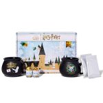 Wizarding World HARRY POTTER Hot Chocolate Mug Gift Set, Includes 2 Color Changing Hot Chocolate Mixes, 2 House Sprinkles, and 2 Cauldron Mugs, Officially Licensed, HARRY POTTER Collection