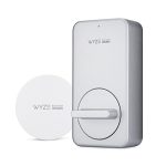 Wyze WiFi & Bluetooth Enabled Smart Door Lock, Wireless & Keyless Entry, works with Amazon Alexa & Google Assistant, Fits on Most Deadbolts, Includes Wyze Gateway - A Certified for Humans Device