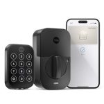 Yale Assure Lock 2 Plus (New) with Apple Home Keys - Black Suede - No Wi-Fi, Requires Apple Home Hub via HomeKit for Remote Access