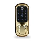 Yale Smart Living YD-01-CON-NOMOD-PB Keyless Connected Ready Smart Door Lock, Touch Keypad, Compatible with Alexa, Polished Brass