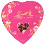 Lindt Valentine's Classic Heart Assorted Gourmet Chocolate Candy Truffles, 8.9 oz.