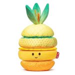 Melissa & Doug Multi-Sensory Pineapple Soft Stacker Infant Toy - Stacking Toys For Babies, Pineapple Stacking Toy For Infants