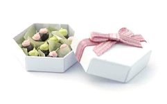 Melody Jane Dollhouse Hexagonal Box of Chocolates Miniature 1:12 Gift Shop Food Accessory
