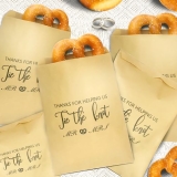 pretzel wedding favors