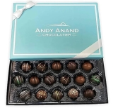 champagne and chocolate gift