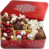 christmas chocolate tins