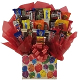 chocolate candy bouquet