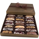 barnett’s christmas chocolate gift baskets 24 biscotti cookie chocolates box