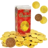 free from chocolate coins