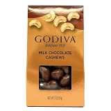 godiva chocolate covered cashews