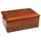 wooden chocolate box