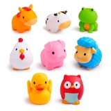 rubber bath toys